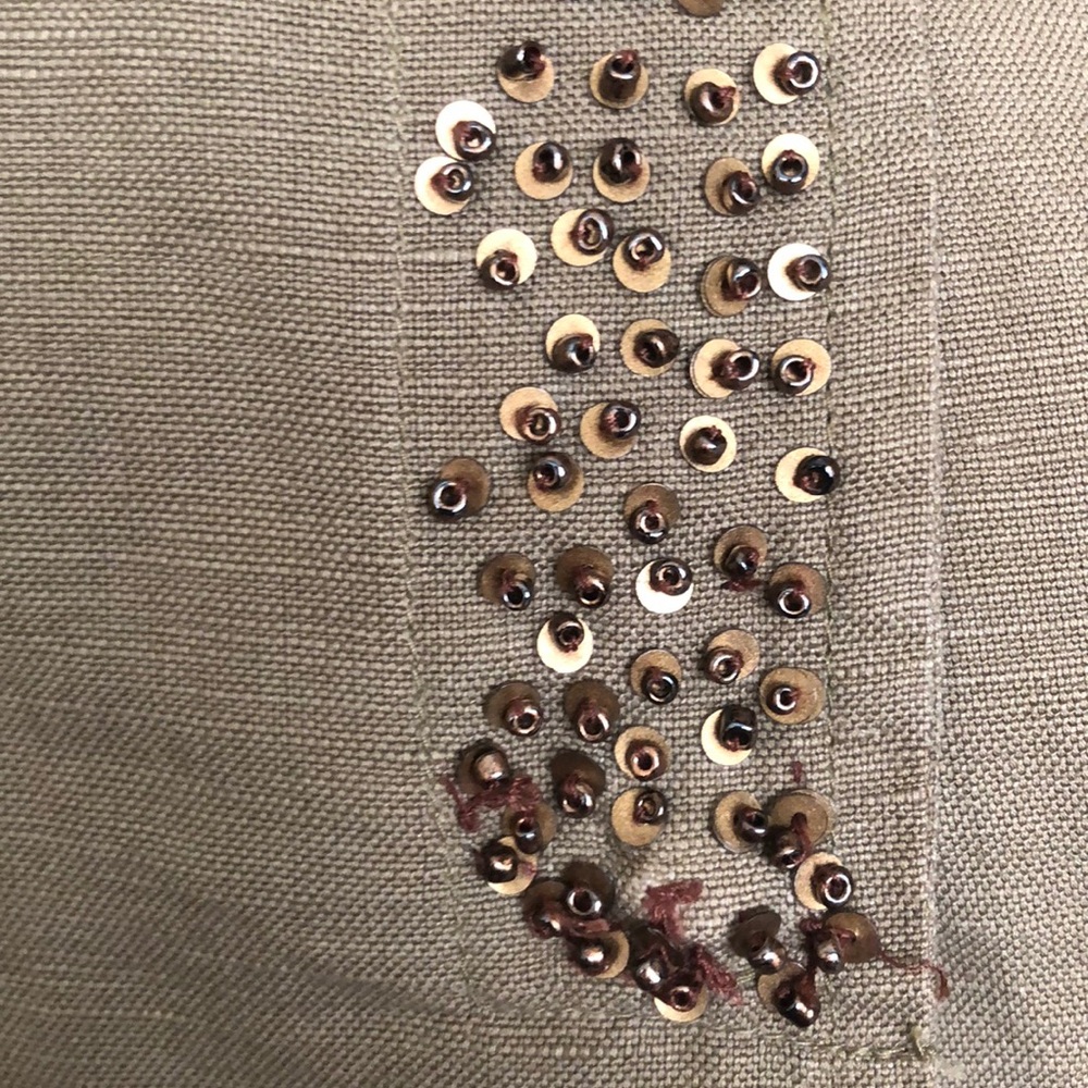 Halogen Linen blend jacket blazer - Picture 9 of 10